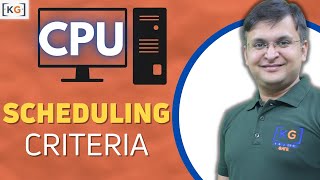 Part 3.4 CPU scheduling criteria in operating system hindi average waiting time average turnaround