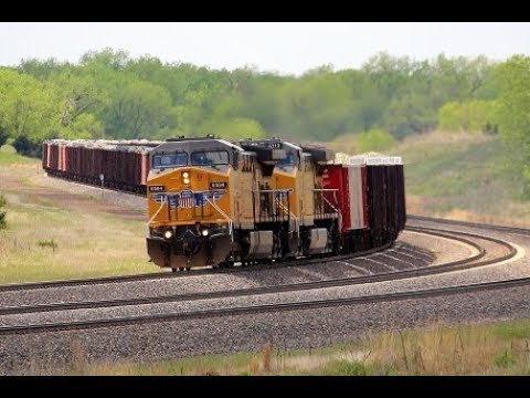 UP 6584 - East - Southeast of Brady, Nebraska 5-21-2018