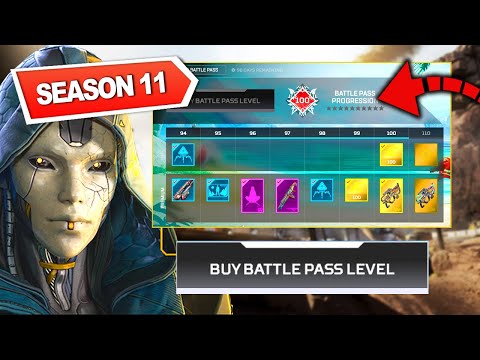 Buying All 100 Tiers In Apex Legends Season 11 Escape Battle Pass