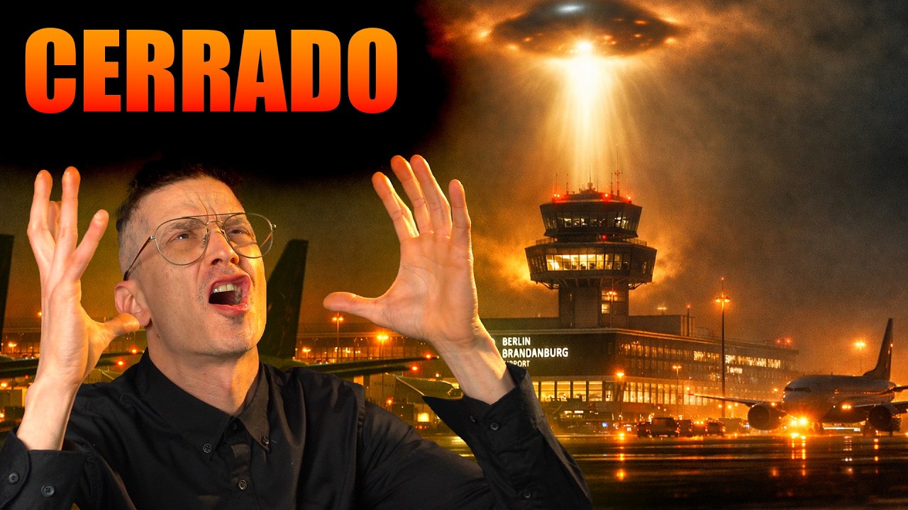CAOS EN BERLÍN: El aeropuerto cierra por ALGO no identificado