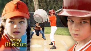 Missy’s Baseball Journey to Get You Hyped for Opening Day | Young Sheldon Compilation 