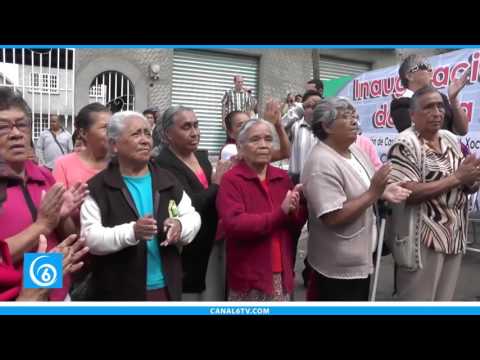 Avance en la construcción de la casa del adulto mayor de Tlalpizahuac 