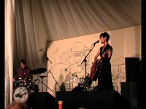 Diane Cluck with Anders Griffen live @ End Of The Road Festival 2010