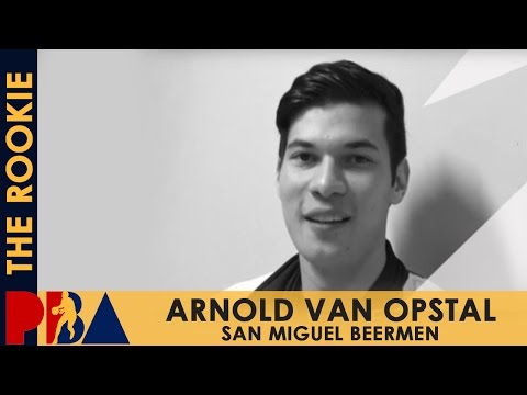 The Rookie: Arnold Van Opstal (San Miguel Beermen)