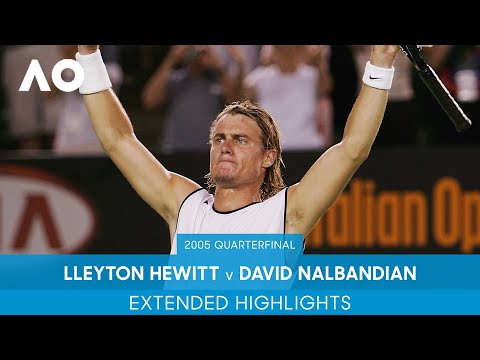 Lleyton Hewitt v David Nalbandian Extended Highlights | Australian Open 2005 Quarterfinal