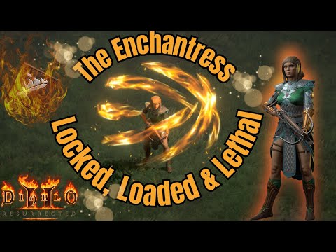 🔥Enchant + Demon Machine = Chaos  | D2R Sorceress Hardcore 1 to Hell