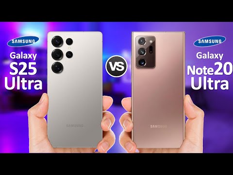 Samsung Galaxy S25 Ultra VS Samsung Galaxy Note 20 Ultra