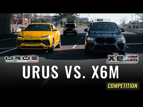 Lamborghini Urus vs. BMW X6M Competition | Which one is the king of the SUV's? Feat. @Phil Tursi