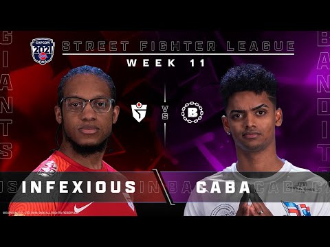 Infexious (Zeku) vs. Caba (Guile) - Bo3 - Street Fighter League Pro-US Season 4 Week 11