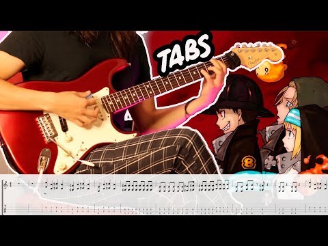 Fire Force OP Full - "Inferno" Guitar Cover 『TAB』