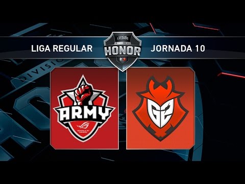 G2 Vodafone vs Asus Rog Army - #LoLHonor10 - Mapa 2 - Jornada 10 - T11