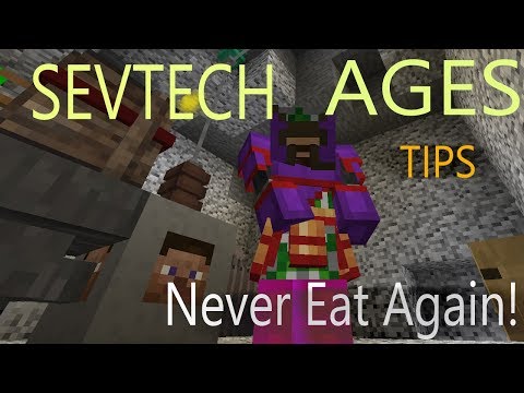 Sevtech Tips EP1: Never carry food again with Aerial Interface!
