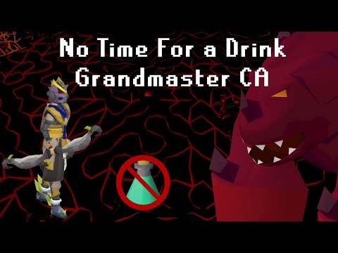 No Time for a Drink - OSRS Grandmaster Combat Achievement CA - No 1 Tick Flick, No Sweets, Plugins
