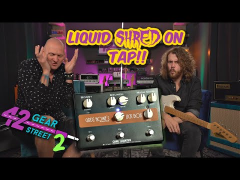 Liquid SHRED on Tap! Greg Howe's Lick Box from Carl Martin | Jamie Humphries & Sam Bell #42GSTwo