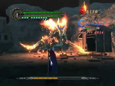 Devil May Cry 4 - Boss Battle 1 Berial - Nero