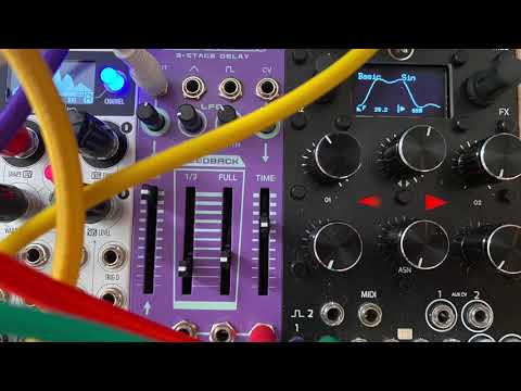 Awesome Modular Synth Drone - Neutron Sound Dust of Time + Dreadbox Nostalgia