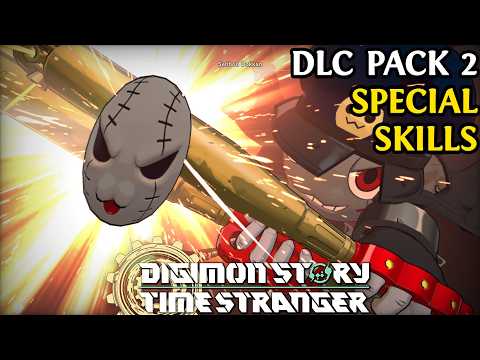 All DLC Digimon Special Skills | Digimon Story Time Stranger Pack 2 | Bancho Signature Moves