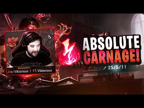 VIKOTIORUS | ABSOLUTE CARNAGE!!  | ELECTROCUTE VIKTOR VS JAYCE MID FULL GAMEPLAY!