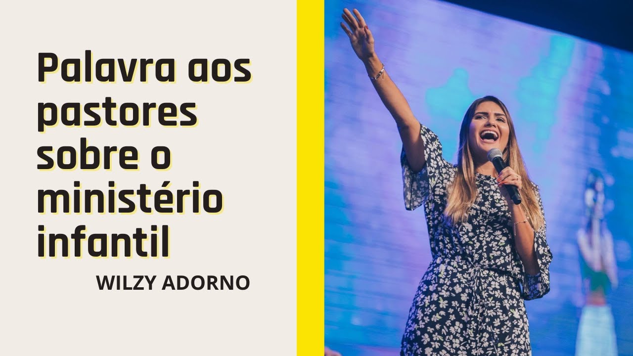 Palavra aos pastores sobre o ministério infantil - CAFÉ SUPERE - Pra. Wilzy Adorno