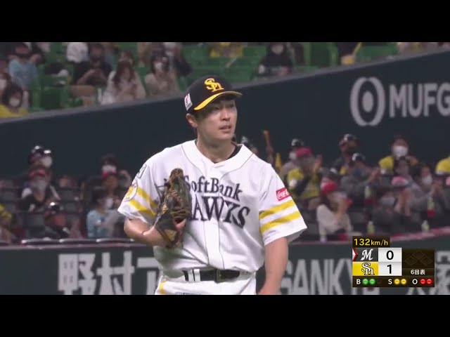 【6回表】ホークス・和田が大一番で6回8奪三振無失点の好投!! 2020/10/27 H-M