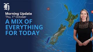 MetService morning weather update: October 1, 2026
