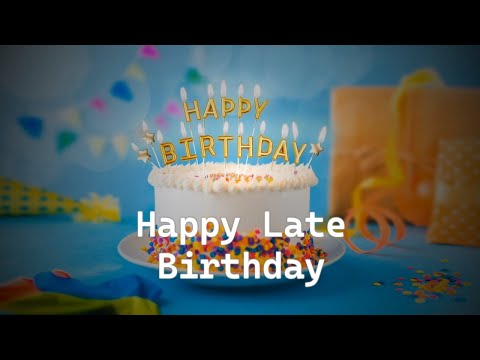 Happy Late Birthday | Original Prank Song | Marcelo Schild