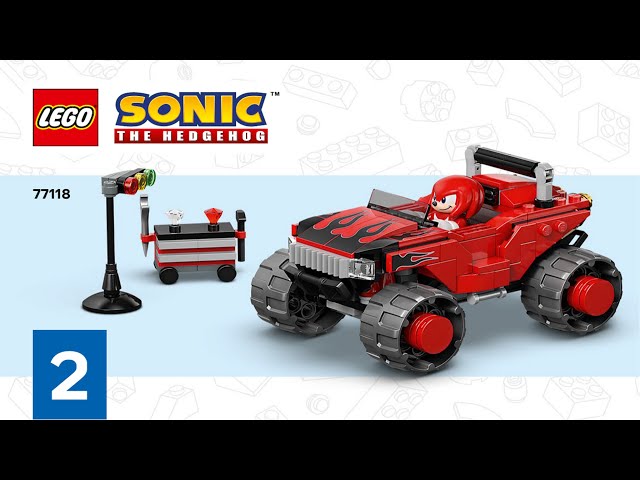 Vídeo relacionado con LEGO Sonic The Hedgehog Coche de Silver vs. Monster Truck de Knuckles - Camión de Juguete con 2 Minifiguras y 2 Chaos Emeralds - Regalo Gamer para Niños y Niñas de 8+ Años - 77118