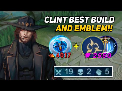 CLINT THE "UNDERRATED MARKSMAN" EASILY DOMINATE ENEMIES WITH THIS DOUBLE CRIT BUILD AND EMBLEM!🔥