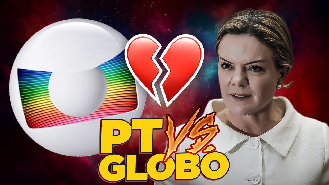 ACABOU a lua de mel do PT com a GLOBO!
