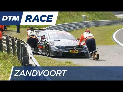 Goetz loses his tire - DTM Zandvoort 2016