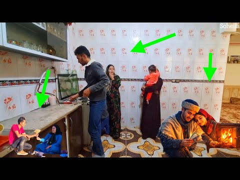 Mehrshad's efforts to heat his love's house! From city gas to trying to buy a heater