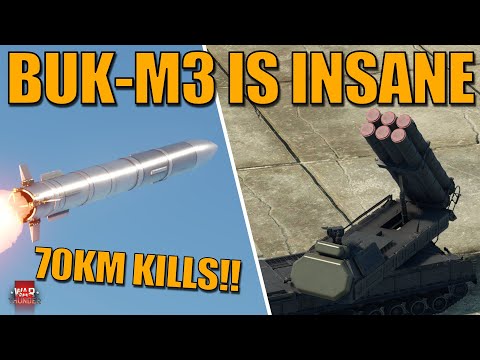 Die BUK-M3 ist der Wahnsinn! +70 km Tötungen leicht gemacht! 40 km Manövrieren Ziel Tötungen! Tes...