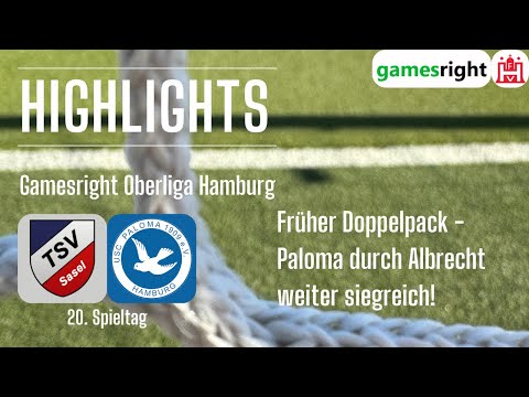 20. Spieltag Gamesright Oberliga Hamburg Highlights TSV Sasel - USC Paloma