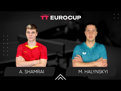 13:30 Andrii Shamrai - Mykola Halynskyi 12.01.2025 TT Euro.Cup Ukraine Elite.TABLE 3