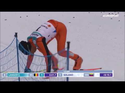 Skiing minute venezuela style Lahti MM 2017 Adrian Solano