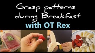 OT Rex - Functional Grasps - Make Breakfast with me!