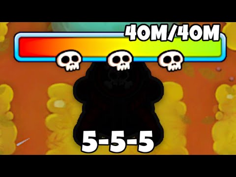 Can ONE 5-5-5 Tower Beat An ELITE Boss? (Bloons TD 6)