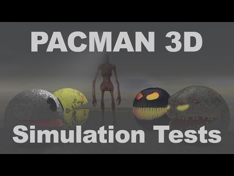 PACMAN 3D – Stylized Character Variant Dynamics Compilation Vol. 1 | Cinema 4D