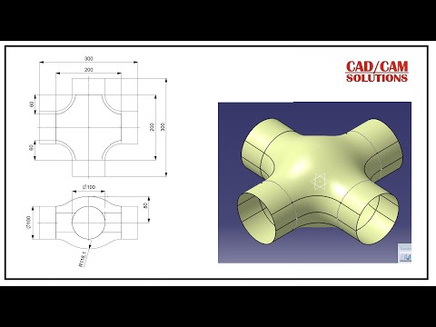 #CATIA V5 #wireframe & surface tutorial