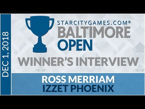 SCGBALT:  Winner's Interview with Ross Merriam [Modern]