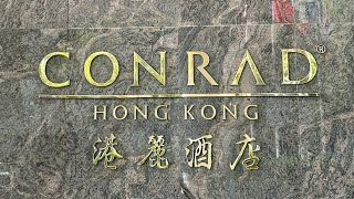 Conrad Hongkong Hotel; King Executive Peak Suite with Conrad Lounge Access