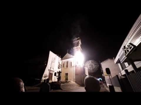 Incendio campanile Marzano Appio Agosto 2016