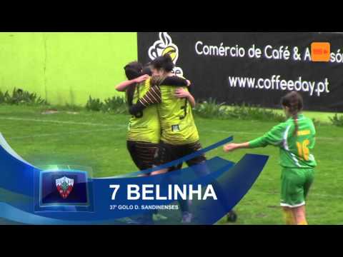 D. Sandinenses - Fiães, Golo, Belinha, 37m, 1-0