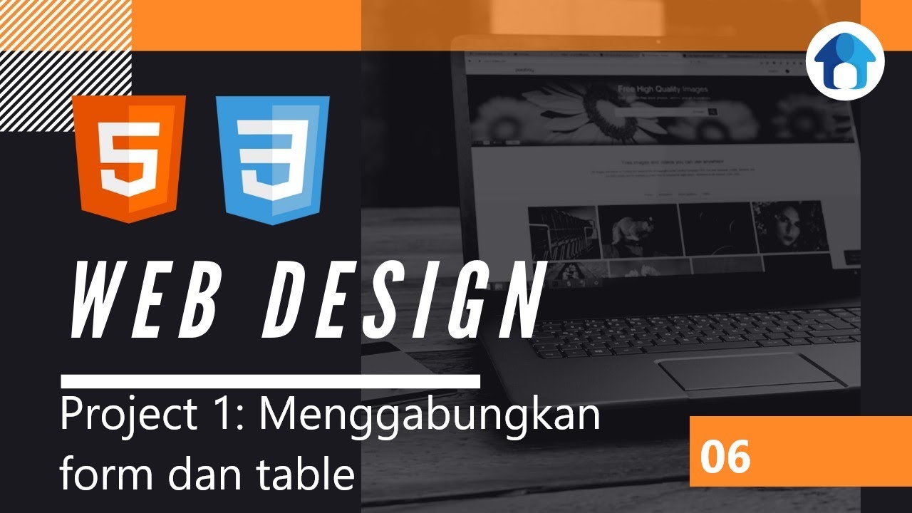 06  Project 1   Menggabungkan form dan tabel