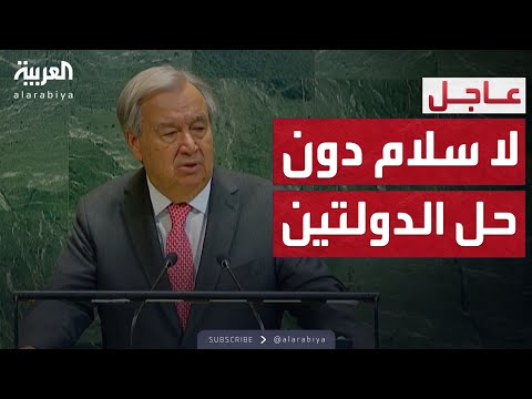 فيديو | غوتيريش: أدعو إلى وقف فوري النار في غزة قبل فوات الأوان