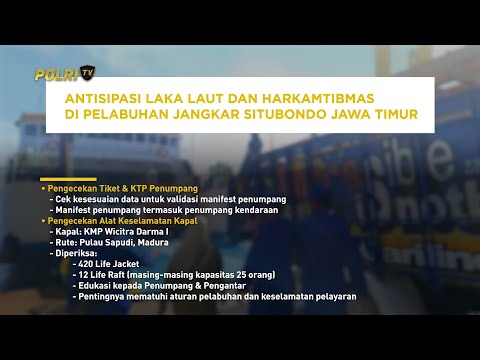 INFOGRAFIS POLAIRUD POLRES SITUBONDO TINGKATKAN HARKAMTIBMAS DI PELABUHAN JANGKAR