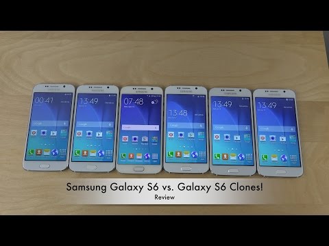 Samsung Galaxy S6 vs. Samsung Galaxy S6 Clones - Review