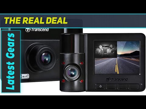 Transcend DrivePro 550 Dual Camera Dashcam | Best Dual Lens Dashcam for Enhanced Security