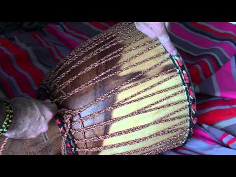 comment monter un djembe