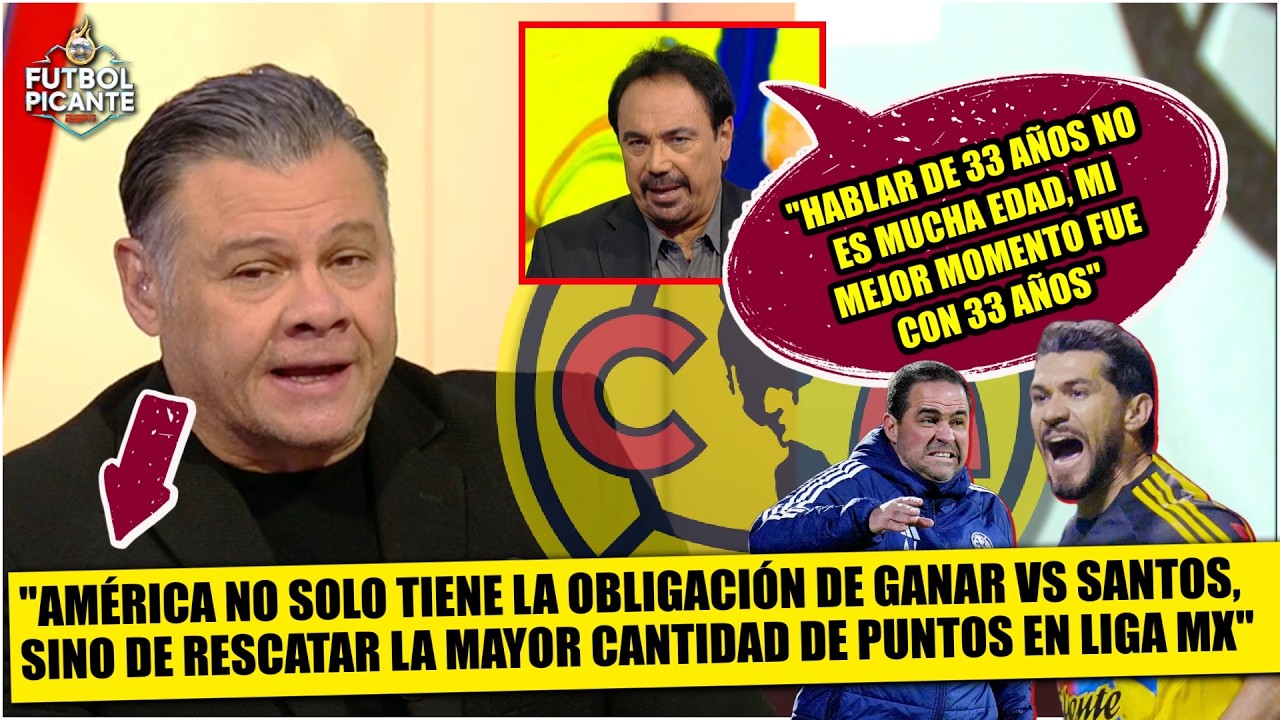 AMÉRICA pospuso regreso de HENRY MARTÍN. André Jardine haría ROTACIONES vs SANTOS | Futbol Picante